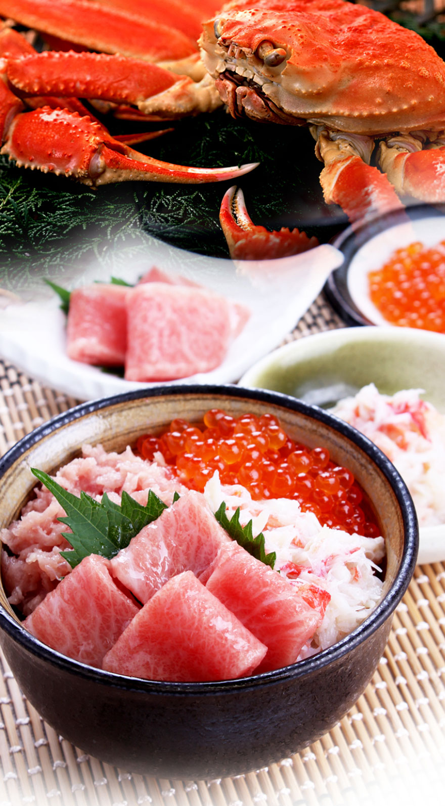 旨い。人気の海鮮丼をお届け|美味・専門店・安心／マグロの吉井